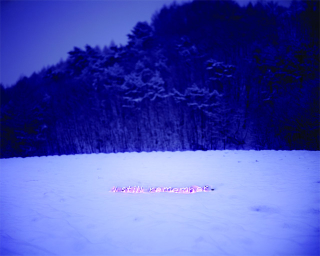 Illustration for article titled Glowing text messages spill out into the real world